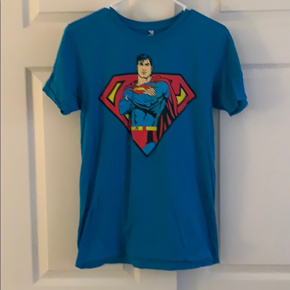 Blue Superman Tee Shirt